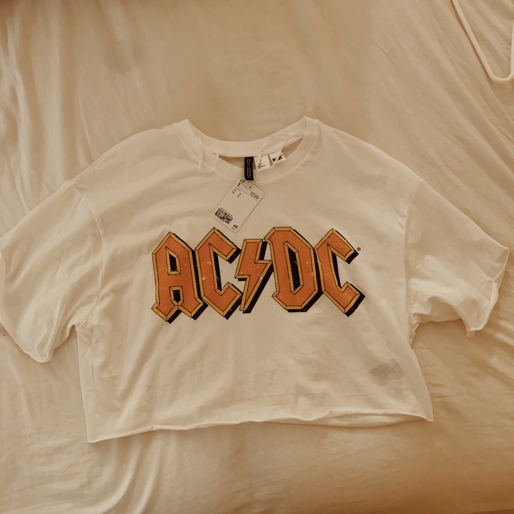 ACDC Crop Top